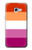 W3887 Lesbian Pride Flag Hülle Schutzhülle Taschen und Leder Flip für Samsung Galaxy A5 (2017)