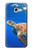 W3898 Sea Turtle Hülle Schutzhülle Taschen und Leder Flip für Samsung Galaxy A5 (2017)
