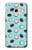 W3860 Coconut Dot Pattern Hülle Schutzhülle Taschen und Leder Flip für Samsung Galaxy A3 (2017)