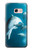 W3878 Dolphin Hülle Schutzhülle Taschen und Leder Flip für Samsung Galaxy A3 (2017)