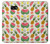 W3883 Fruit Pattern Hülle Schutzhülle Taschen und Leder Flip für Samsung Galaxy A3 (2017)