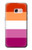 W3887 Lesbian Pride Flag Hülle Schutzhülle Taschen und Leder Flip für Samsung Galaxy A3 (2017)