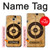 W3894 Paper Gun Shooting Target Hülle Schutzhülle Taschen und Leder Flip für Samsung Galaxy J7 Prime (SM-G610F)