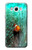 W3893 Ocellaris clownfish Hülle Schutzhülle Taschen und Leder Flip für Samsung Galaxy J7 (2016)
