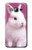W3870 Cute Baby Bunny Hülle Schutzhülle Taschen und Leder Flip für Samsung Galaxy J3 (2016)