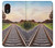 W3866 Railway Straight Train Track Hülle Schutzhülle Taschen und Leder Flip für Samsung Galaxy Xcover 5