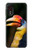 W3876 Colorful Hornbill Hülle Schutzhülle Taschen und Leder Flip für Samsung Galaxy Xcover 5