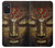 W3874 Buddha Face Ohm Symbol Hülle Schutzhülle Taschen und Leder Flip für Samsung Galaxy M52 5G