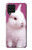 W3870 Cute Baby Bunny Hülle Schutzhülle Taschen und Leder Flip für Samsung Galaxy M22