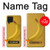 W3872 Banana Hülle Schutzhülle Taschen und Leder Flip für Samsung Galaxy M22