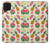 W3883 Fruit Pattern Hülle Schutzhülle Taschen und Leder Flip für Samsung Galaxy M22