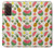 W3883 Fruit Pattern Hülle Schutzhülle Taschen Flip für Samsung Galaxy Z Fold2 5G