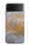 W3875 Canvas Vintage Rugs Hülle Schutzhülle Taschen Flip für Samsung Galaxy Z Flip 3 5G