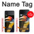 W3876 Colorful Hornbill Hülle Schutzhülle Taschen Flip für Samsung Galaxy Z Flip 3 5G