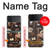 W3877 Dark Academia Hülle Schutzhülle Taschen Flip für Samsung Galaxy Z Flip 3 5G