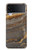 W3886 Gray Marble Rock Hülle Schutzhülle Taschen Flip für Samsung Galaxy Z Flip 3 5G