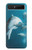 W3878 Dolphin Hülle Schutzhülle Taschen Flip für Samsung Galaxy Z Flip 5G