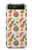 W3883 Fruit Pattern Hülle Schutzhülle Taschen Flip für Samsung Galaxy Z Flip 5G