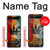 W3890 Reggae Rasta Flag Smoke Hülle Schutzhülle Taschen Flip für Samsung Galaxy Z Flip 5G