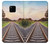 W3866 Railway Straight Train Track Hülle Schutzhülle Taschen und Leder Flip für Huawei Mate 20 Pro