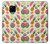 W3883 Fruit Pattern Hülle Schutzhülle Taschen und Leder Flip für Huawei Mate 20 Pro