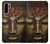 W3874 Buddha Face Ohm Symbol Hülle Schutzhülle Taschen und Leder Flip für Huawei P30 Pro