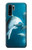 W3878 Dolphin Hülle Schutzhülle Taschen und Leder Flip für Huawei P30 Pro