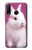 W3870 Cute Baby Bunny Hülle Schutzhülle Taschen und Leder Flip für Huawei P30 lite