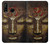 W3874 Buddha Face Ohm Symbol Hülle Schutzhülle Taschen und Leder Flip für Huawei P30 lite