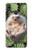 W3863 Pygmy Hedgehog Dwarf Hedgehog Paint Hülle Schutzhülle Taschen und Leder Flip für Huawei P20 Lite