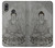 W3873 Buddha Line Art Hülle Schutzhülle Taschen und Leder Flip für Huawei P20 Lite