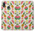 W3883 Fruit Pattern Hülle Schutzhülle Taschen und Leder Flip für Huawei P20 Lite