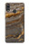 W3886 Gray Marble Rock Hülle Schutzhülle Taschen und Leder Flip für Huawei P20 Lite