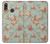 W3910 Vintage Rose Hülle Schutzhülle Taschen und Leder Flip für Huawei P20 Lite