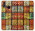 W3861 Colorful Container Block Hülle Schutzhülle Taschen und Leder Flip für Huawei Honor 10 Lite, Huawei P Smart 2019