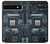 W3880 Electronic Print Hülle Schutzhülle Taschen und Leder Flip für Google Pixel 6a