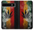 W3890 Reggae Rasta Flag Smoke Hülle Schutzhülle Taschen und Leder Flip für Google Pixel 6a