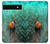 W3893 Ocellaris clownfish Hülle Schutzhülle Taschen und Leder Flip für Google Pixel 6a