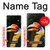 W3876 Colorful Hornbill Hülle Schutzhülle Taschen und Leder Flip für Google Pixel 6