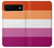 W3887 Lesbian Pride Flag Hülle Schutzhülle Taschen und Leder Flip für Google Pixel 6