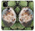 W3863 Pygmy Hedgehog Dwarf Hedgehog Paint Hülle Schutzhülle Taschen und Leder Flip für Google Pixel 5A 5G