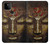 W3874 Buddha Face Ohm Symbol Hülle Schutzhülle Taschen und Leder Flip für Google Pixel 5A 5G
