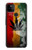 W3890 Reggae Rasta Flag Smoke Hülle Schutzhülle Taschen und Leder Flip für Google Pixel 5A 5G