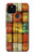 W3861 Colorful Container Block Hülle Schutzhülle Taschen und Leder Flip für Google Pixel 5