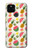 W3883 Fruit Pattern Hülle Schutzhülle Taschen und Leder Flip für Google Pixel 5