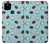 W3860 Coconut Dot Pattern Hülle Schutzhülle Taschen und Leder Flip für Google Pixel 4a 5G