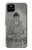 W3873 Buddha Line Art Hülle Schutzhülle Taschen und Leder Flip für Google Pixel 4a 5G