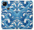 W3901 Aesthetic Storm Ocean Waves Hülle Schutzhülle Taschen und Leder Flip für Google Pixel 4a