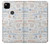W3903 Travel Stamps Hülle Schutzhülle Taschen und Leder Flip für Google Pixel 4a