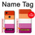 W3887 Lesbian Pride Flag Hülle Schutzhülle Taschen und Leder Flip für Google Pixel 3a